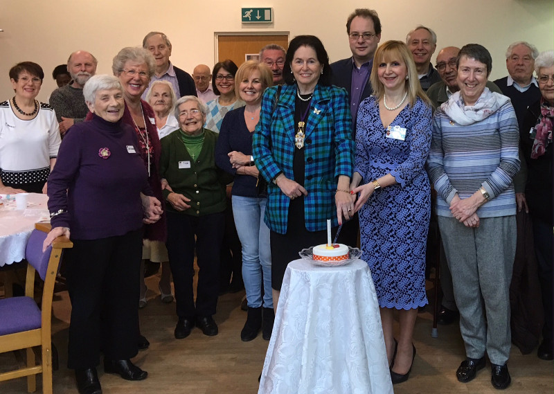 Launch of 4th Dementia Club UK venue at Sha'arei Tsedek with special guest Lady Poppy Cooksey Master of The Guild of Freemen of the City of London Launch of 4th Dementia Club UK venue at Sha'arei Tsedek with special guest Lady Poppy Cooksey Master of The Guild of Freemen of the City of London