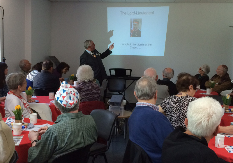 The Deputy Lieutenant of Barnet Martin Russell at the Dementia Club UK The Deputy Lieutenant of Barnet Martin Russell at the Dementia Club UK