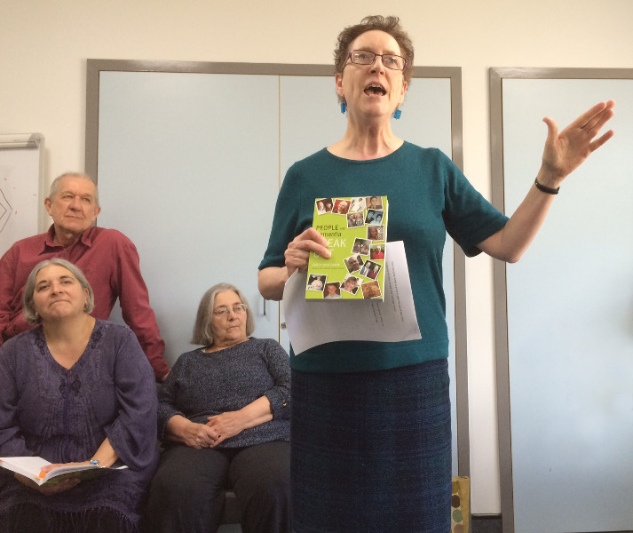 Lucy Whitman discusses her book “People with Dementia Speak Out” Lucy Whitman discusses her book “People with Dementia Speak Out”