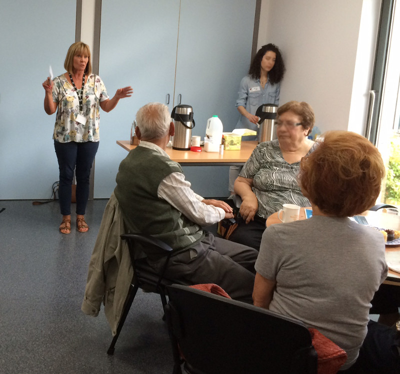 Susan Blackburn from Barnet Council's Sheltered Housing department