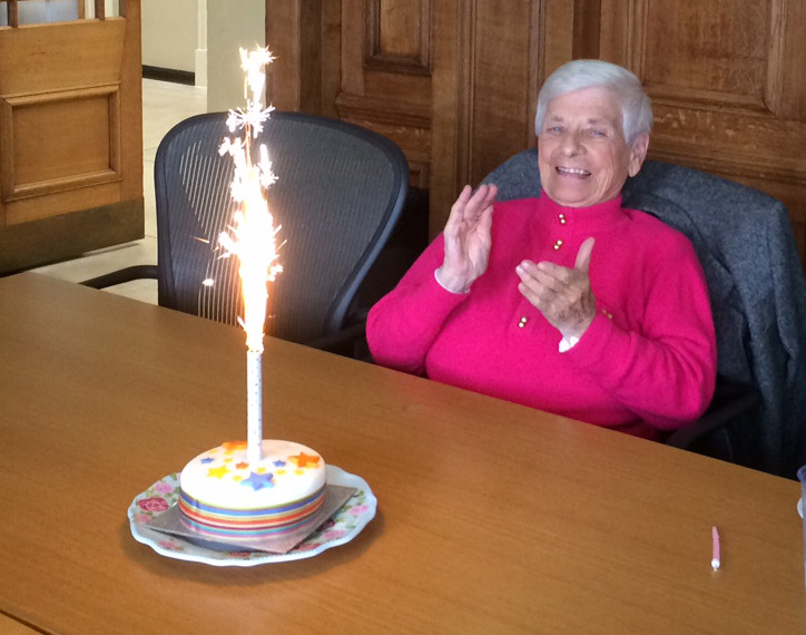 We celebrated at Hendon Town Hall Philomena's Birthday today.