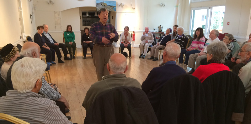 Tai Chi with Ken Wu at Dementia Club UK