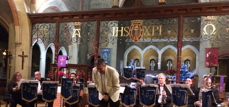 Ionian Clarinet Choir concert at St Andrews Church, Southgate