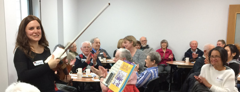 Tanya playing some favourites at Dementia Club UK Tanya playing some favourites at Dementia Club UK