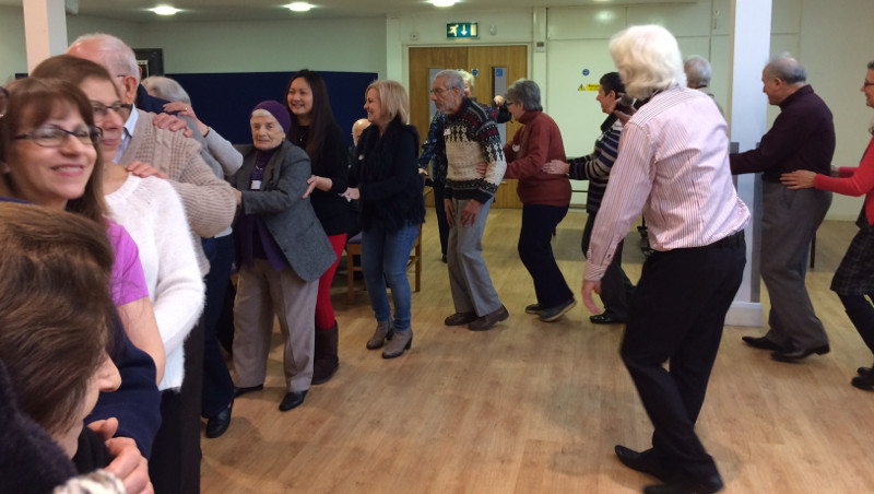 Members as usual enjoyed the music entertainment by James Le Bec. The conga line proved very popular