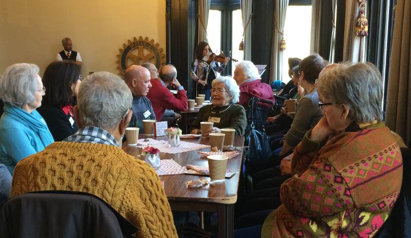 Tanya (in the background) playing some romantic classics and other popular music Tanya (in the background) playing some romantic classics and other popular music