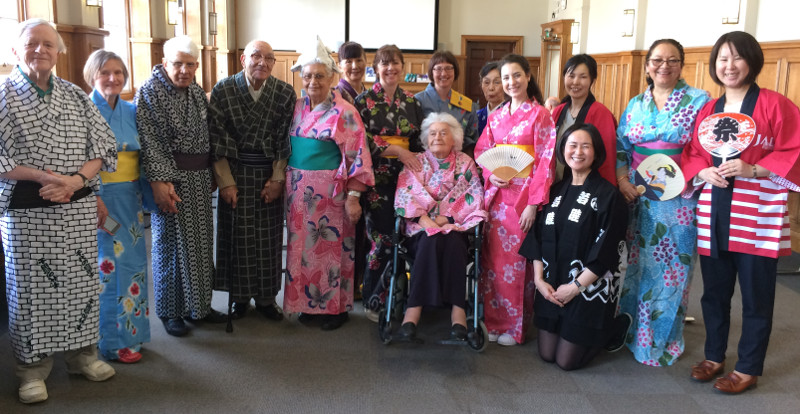 Members with our guests at Dementia Club UK