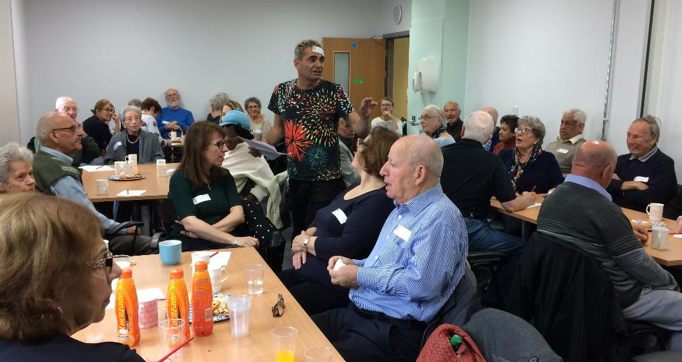 Kevin leads a quiz modeled on Family Fortunes Kevin leads a quiz modeled on Family Fortunes