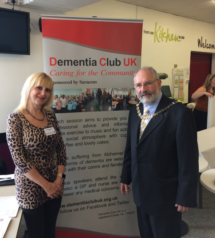 The Mayor of Barnet at Silver Sunday afternoon tea at Woodhouse College N12 The Mayor of Barnet at Silver Sunday afternoon tea at Woodhouse College N12