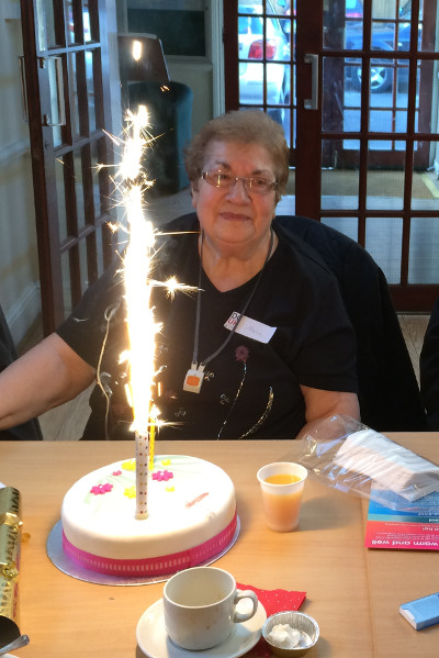 Melia's Birthday at last session of Dementia Club UK 2017 Melia's Birthday at last session of Dementia Club UK 2017