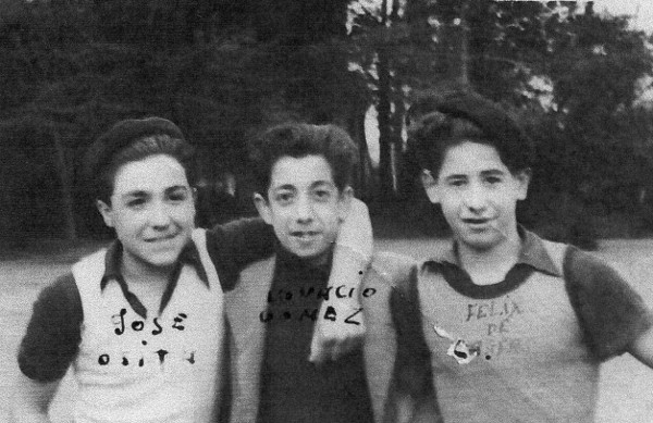 Jose and Basque friends Jose and Basque friends