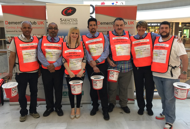 Risom, Lisa and 5 Brent Cross security team ready to start the day Risom, Lisa and 5 Brent Cross security team ready to start the day