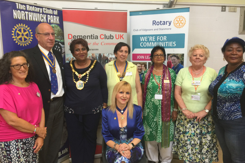 Rotary Presidents and Lisa Rotary Presidents and Lisa