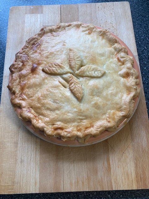 Grace’s Cheese and Onion Plate Pie
