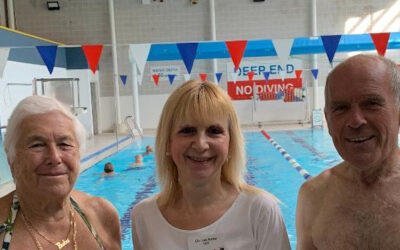 2nd Swimming session at Finchley Lido – 22nd Sep 2022